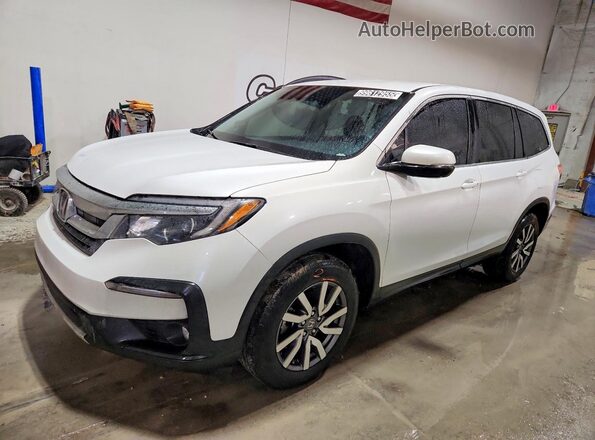 5FNYF5H30MB038381 2021 HONDA PILOT Белый Передняя левая четверть