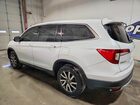 2021 Honda Pilot Ex Белый vin: 5FNYF5H30MB038381