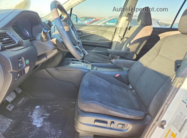 5FNYF5H30MB038381 2021 HONDA PILOT Белый Вид салона спереди