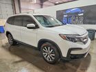 2021 Honda Pilot Ex Белый vin: 5FNYF5H30MB038381