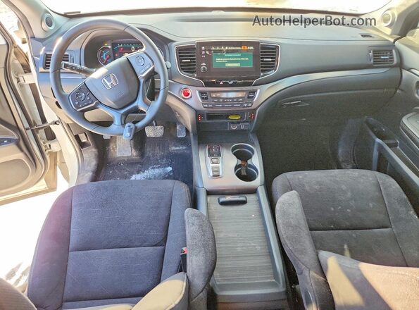 5FNYF5H30MB038381 2021 HONDA PILOT Белый Вид панели приборов