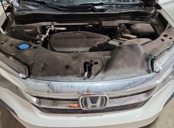 5FNYF5H30MB038381 2021 HONDA PILOT Белый Вид подкапотного пространства