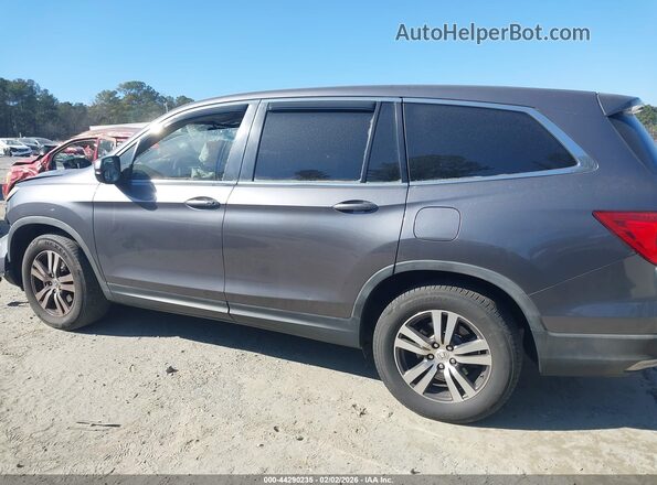 5FNYF5H31HB036791 2017 HONDA PILOT Серый Панорамный вид салона 360°