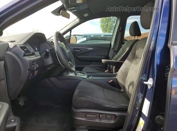 5FNYF5H38NB034497 2022 HONDA PILOT Синий Вид панели приборов