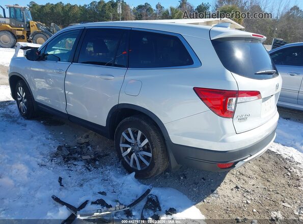 5FNYF5H50MB045509 2021 HONDA PILOT White Задня ліва чверть