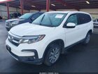 2022 Honda Pilot 2wd Ex-l White vin: 5FNYF5H52NB038062