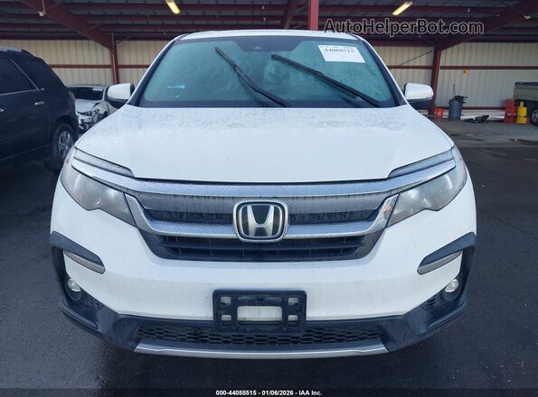 5FNYF5H52NB038062 2022 HONDA PILOT White Vista del cuadro de instrumentos