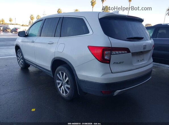 5FNYF5H52NB038062 2022 HONDA PILOT White Trasero izquierdo