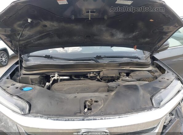 5FNYF5H5XMB044352 2021 HONDA PILOT Серый Вид сзади