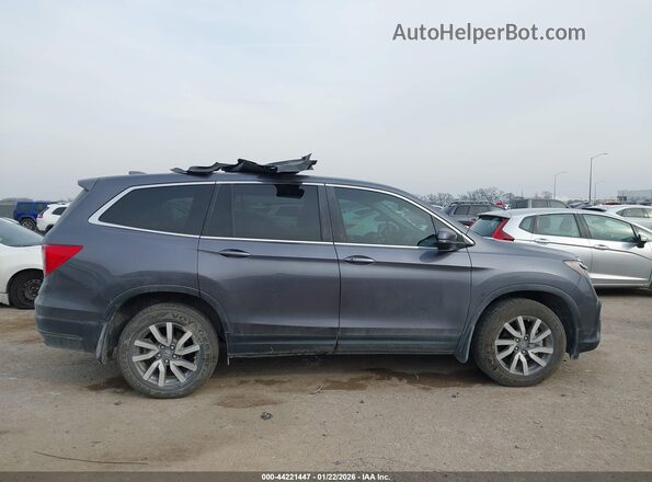 5FNYF5H5XMB044352 2021 HONDA PILOT Серый Вид задней части салона