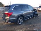 2017 Honda Pilot Touring Серый vin: 5FNYF5H98HB044827