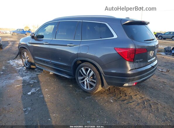 5FNYF5H98HB044827 2017 HONDA PILOT Серый Задняя левая четверть