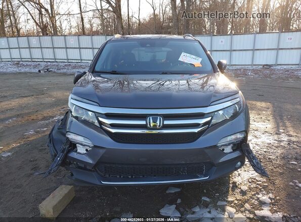 5FNYF5H98HB044827 2017 HONDA PILOT Серый Вид щитка приборов