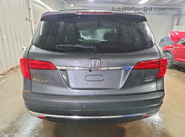 5FNYF6H02JB030791 2018 HONDA PILOT Серый Вид сзади