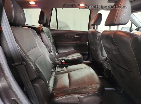 5FNYF6H02JB030791 2018 HONDA PILOT Серый Вид задней части салона