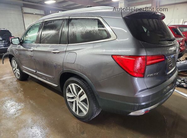 5FNYF6H02JB030791 2018 HONDA PILOT Серый Задняя левая четверть