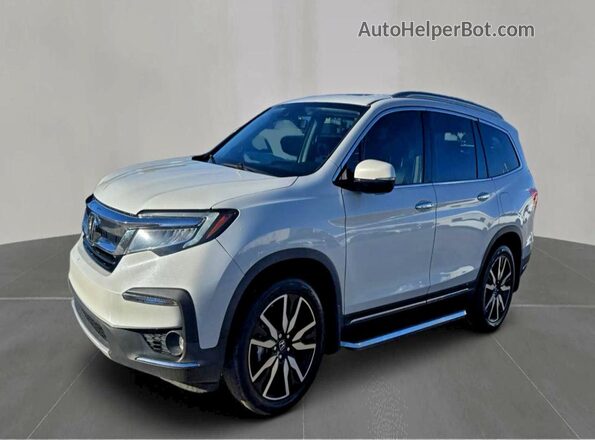 5FNYF6H02NB053784 2022 HONDA PILOT Белый Задняя левая четверть