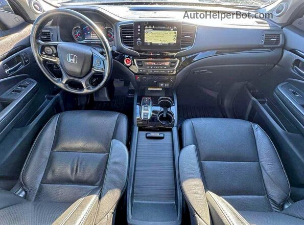 5FNYF6H02NB053784 2022 HONDA PILOT Белый Вид щитка приборов