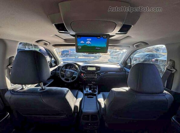 5FNYF6H02NB053784 2022 HONDA PILOT Белый Вид задней части салона