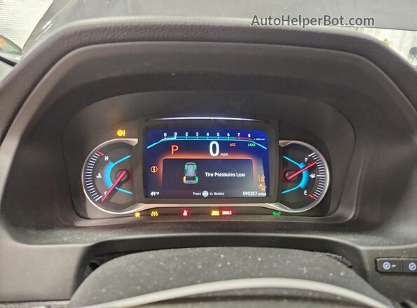 5FNYF6H05MB075731 2021 HONDA PILOT Серый Вид щитка приборов