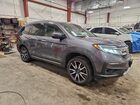 2021 Honda Pilot Elite Серый vin: 5FNYF6H05MB075731