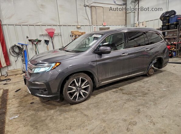 5FNYF6H05MB075731 2021 HONDA PILOT Серый Передняя левая четверть