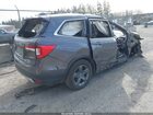 2019 Honda Pilot Ex-l Серый vin: 5FNYF6H52KB037494