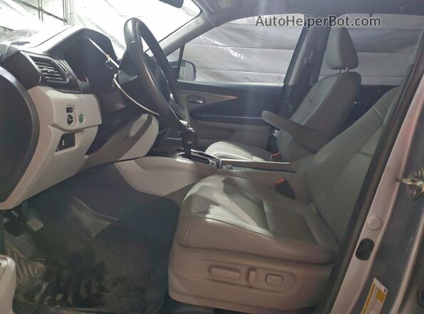 5FNYF6H53KB006805 2019 HONDA PILOT Серый Вид салона спереди