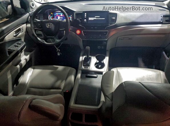 5FNYF6H53KB006805 2019 HONDA PILOT Серый Вид панели приборов