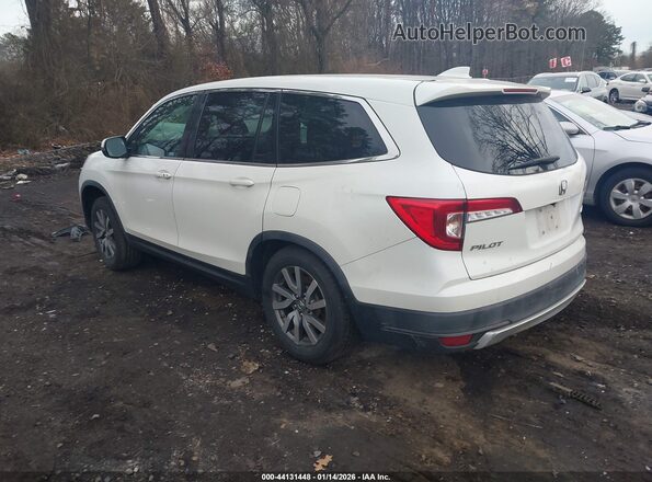 5FNYF6H55KB011181 2019 HONDA PILOT Белый Задняя левая четверть