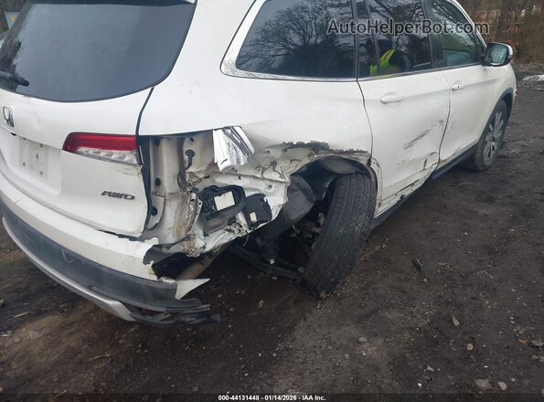 5FNYF6H55KB011181 2019 HONDA PILOT Белый Вид спереди