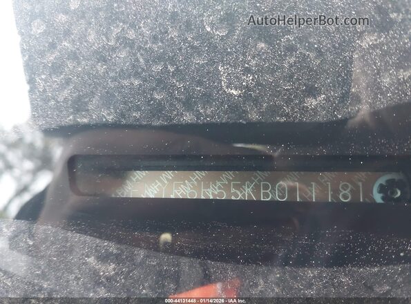 5FNYF6H55KB011181 2019 HONDA PILOT Белый 