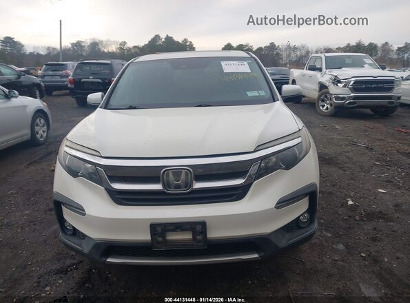 5FNYF6H55KB011181 2019 HONDA PILOT Белый Вид щитка приборов