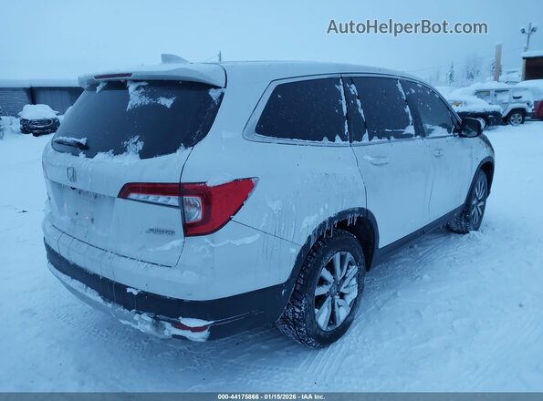5FNYF6H57MB101256 2021 HONDA PILOT White Tył prawy