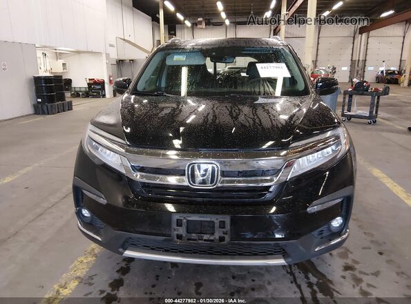 5FNYF6H68KB088393 2019 HONDA PILOT Черный Вид щитка приборов