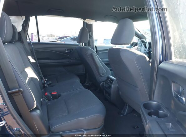 5FNYF7H26KB006843 2019 HONDA PASSPORT Dark Blue Вид наклейки с VIN-кодом