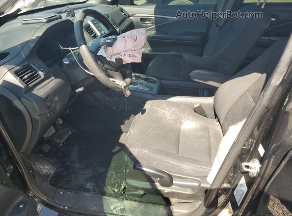 5FNYF7H29LB004201 2020 HONDA PASSPORT Черный Вид салона спереди