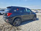 2021 Honda Passport Exl Черный vin: 5FNYF7H50MB002008