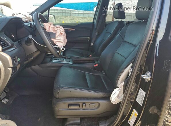 5FNYF7H50MB002008 2021 HONDA PASSPORT Черный Вид салона спереди