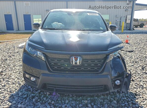 5FNYF7H50MB002008 2021 HONDA PASSPORT Черный Вид спереди