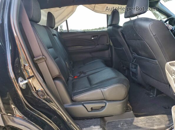 5FNYF7H50MB002008 2021 HONDA PASSPORT Черный Вид задней части салона