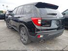2019 Honda Passport Ex-l Черный vin: 5FNYF7H51KB006890