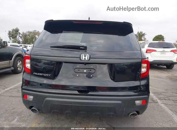 5FNYF7H51KB006890 2019 HONDA PASSPORT Черный 
