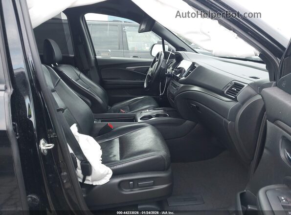 5FNYF7H51KB006890 2019 HONDA PASSPORT Черный Вид салона спереди