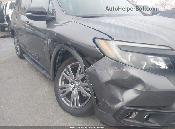 5FNYF7H53KB011041 2019 HONDA PASSPORT Серый Вид спереди