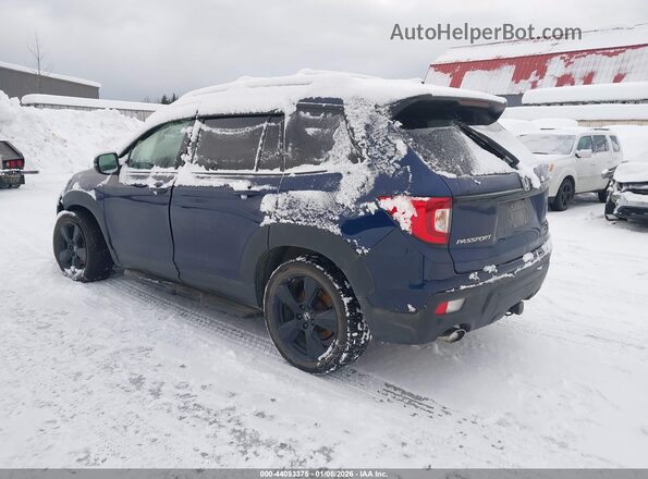 5FNYF8H08MB026437 2021 HONDA PASSPORT Blue Tył lewy