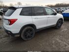 2021 Honda Passport Awd Sport White vin: 5FNYF8H24MB019776
