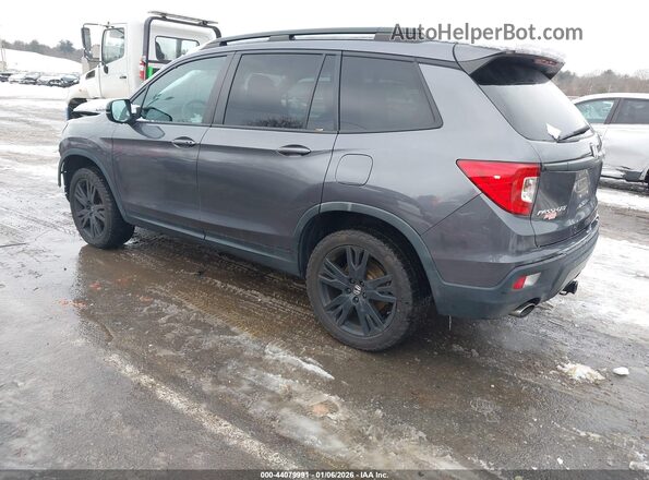 5FNYF8H26MB044131 2021 HONDA PASSPORT Серый Задняя левая четверть