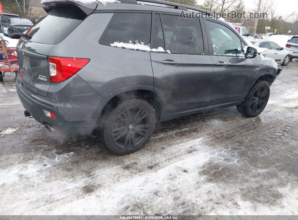 5FNYF8H26MB044131 2021 HONDA PASSPORT Серый Задняя правая четверть