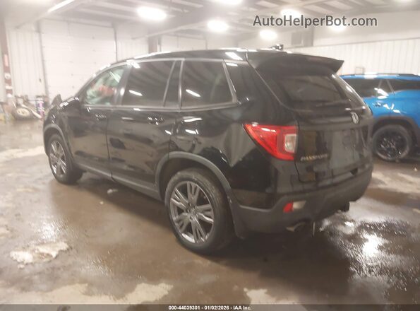 5FNYF8H50LB009156 2020 HONDA PASSPORT Черный Задняя левая четверть